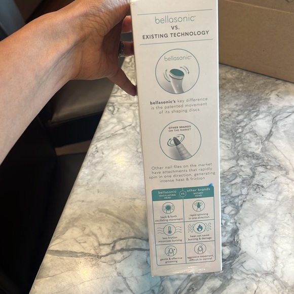 New and Sealed bellasonic 4 in 1 Electric Nail file set - Picture 3 of 4